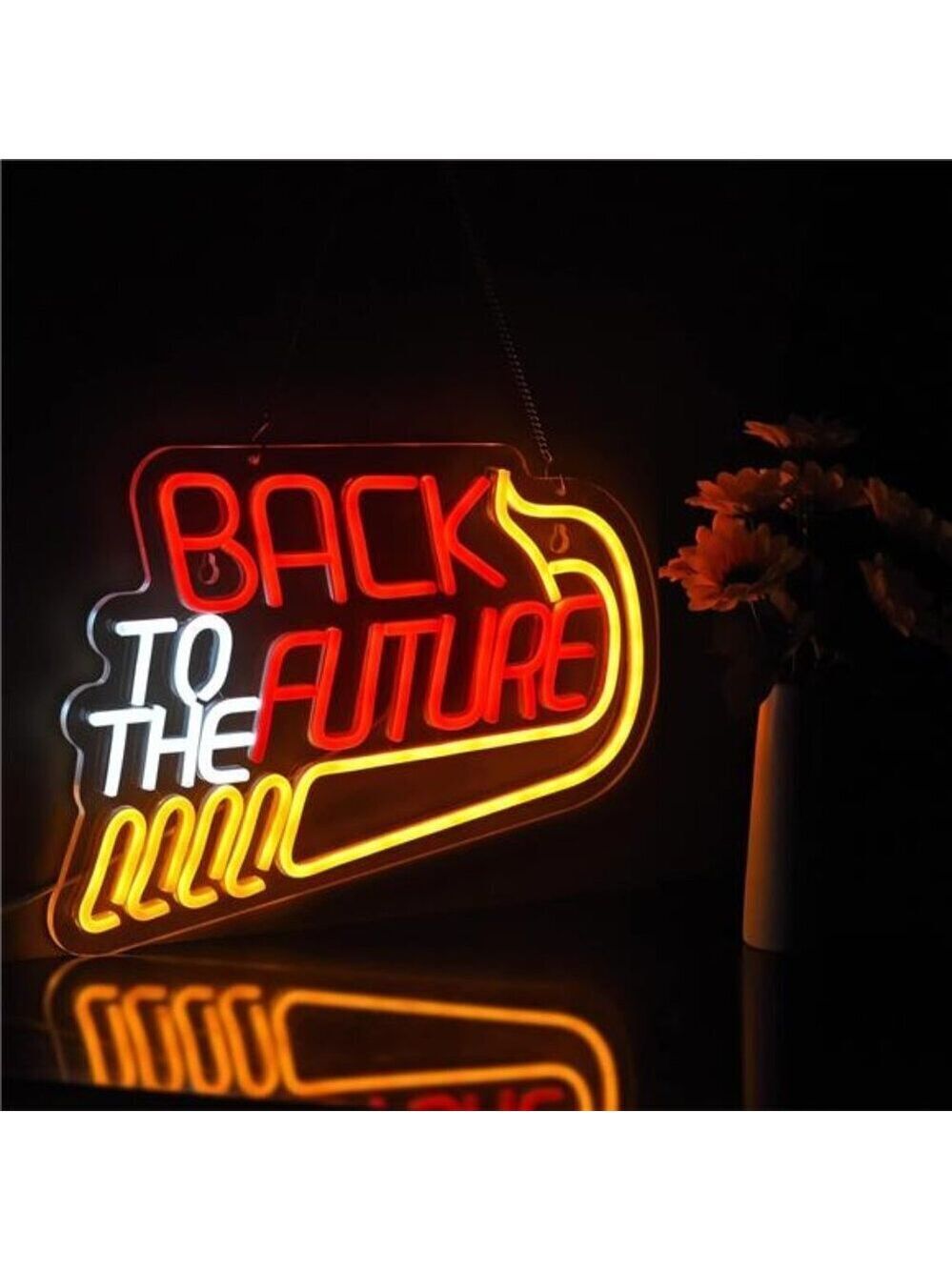 Back To The Future LED Neon Sign Light Wall Decor Movie Man Cave Poster Novelty - Picture 5 of 7
